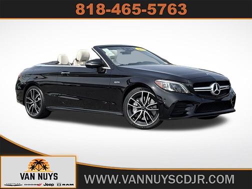 Obsidian Black Metallic 2022 Mercedes-Benz AMG C 43 4MATIC