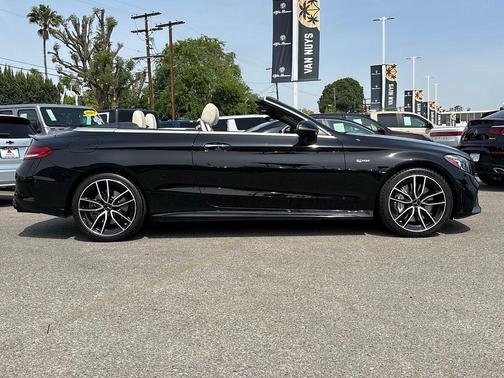 Obsidian Black Metallic 2022 Mercedes-Benz AMG C 43 4MATIC