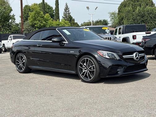 Obsidian Black Metallic 2022 Mercedes-Benz AMG C 43 4MATIC