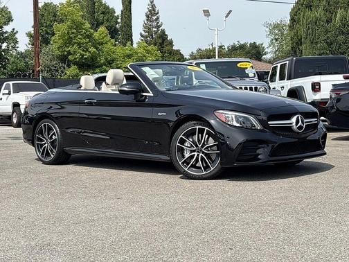 Obsidian Black Metallic 2022 Mercedes-Benz AMG C 43 4MATIC