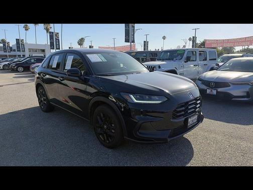 Crystal Black Pearl 2024 Honda HR-V Sport 2WD CVT