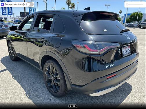 Crystal Black Pearl 2024 Honda HR-V Sport 2WD CVT
