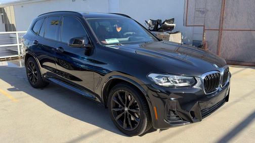 Black Sapphire Metallic 2022 BMW X3 M40i