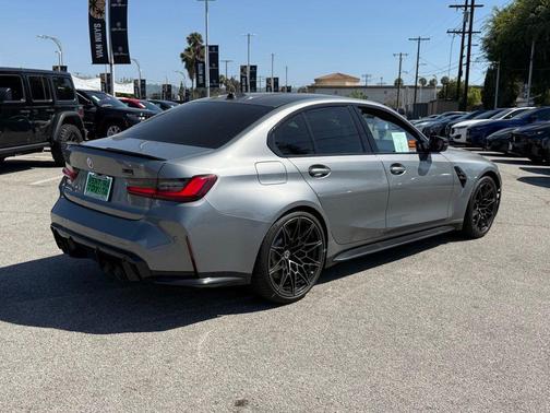 Skyscraper Gray Metallic 2023 BMW M3 Competition xDrive