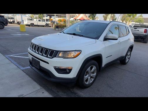 White Clearcoat 2020 Jeep Compass Latitude