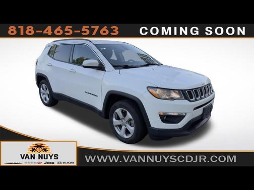 White Clearcoat 2020 Jeep Compass Latitude