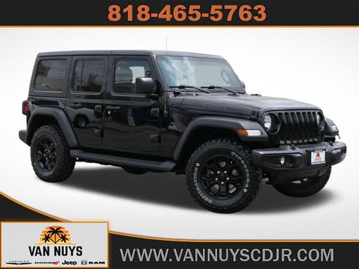 Black Clearcoat 2021 Jeep Wrangler Unlimited Sport