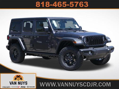 Granite Crystal Metallic Clearcoat 2026 Jeep Wrangler Willys