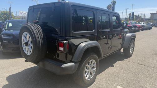 Black Clearcoat 2023 Jeep Wrangler Sport S