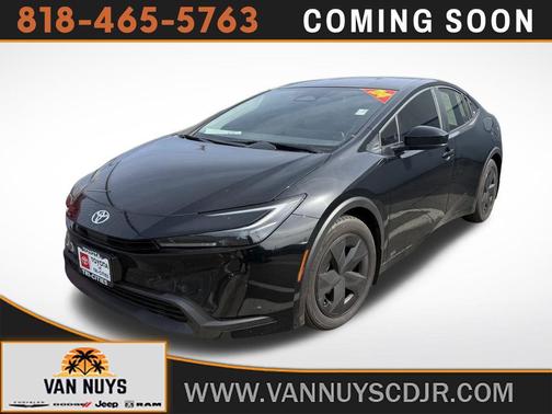 Midnight Black Metallic 2024 Toyota Prius LE