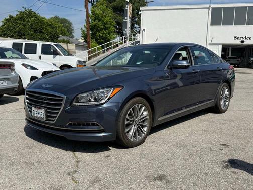 Montecito Blue 2015 Hyundai Genesis 3.8