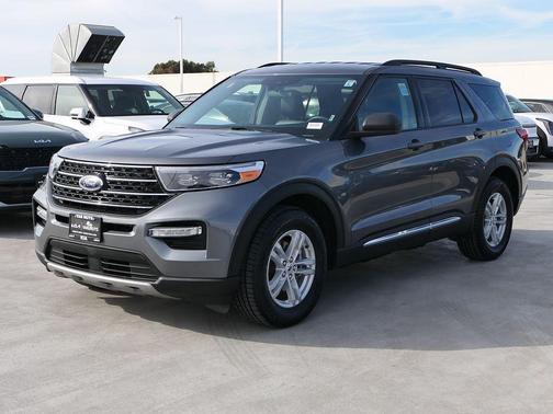 Gray Metallic 2024 Ford Explorer XLT