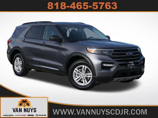 Gray Metallic 2024 Ford Explorer XLT