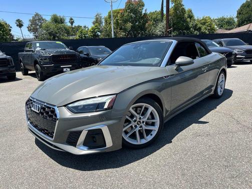 Gray Metallic 2024 Audi A5 Premium 45 TFSI S line quattro S tronic