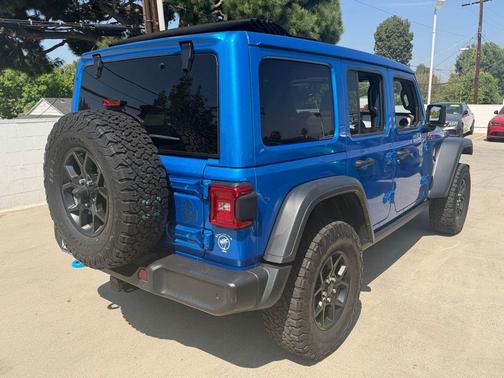 Hydro Blue Pearl Coat 2024 Jeep Wrangler 4xe Willys