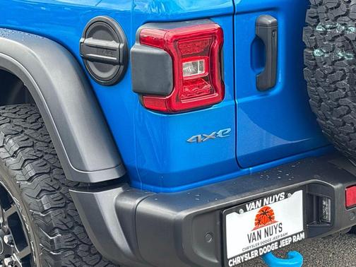 Hydro Blue Pearl Coat 2024 Jeep Wrangler 4xe Willys