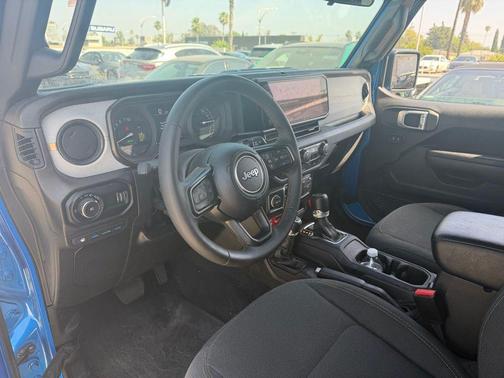 Hydro Blue Pearl Coat 2024 Jeep Wrangler 4xe Willys