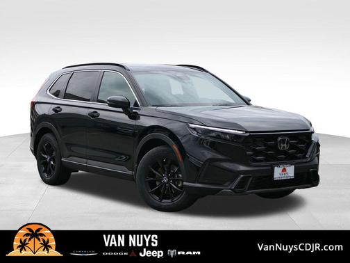 Crystal Black Pearl 2024 Honda CR-V Hybrid Sport FWD
