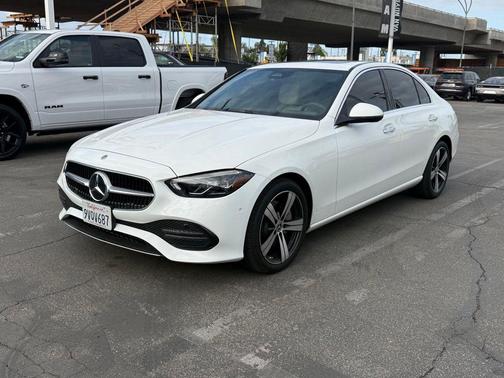 White 2025 Mercedes-Benz C-Class C 300