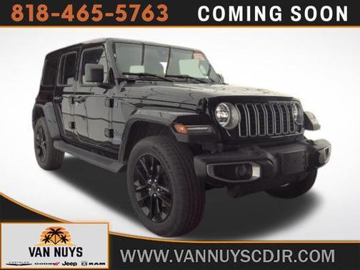 Black Clearcoat 2025 Jeep Wrangler 4xe Sahara