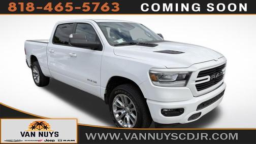 Bright White Clearcoat 2024 RAM 1500 Laramie