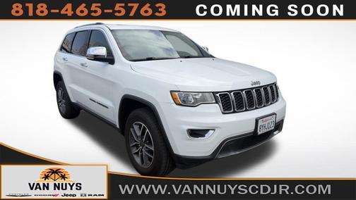 Bright White Clearcoat 2021 Jeep Grand Cherokee Limited