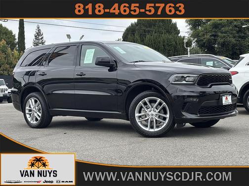 DB Black Clearcoat 2022 Dodge Durango GT AWD