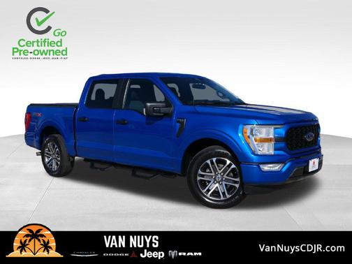 Velocity Blue Metallic 2021 Ford F-150 XL
