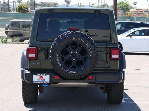 Sarge Green Clearcoat 2023 Jeep Wrangler 4xe Willys