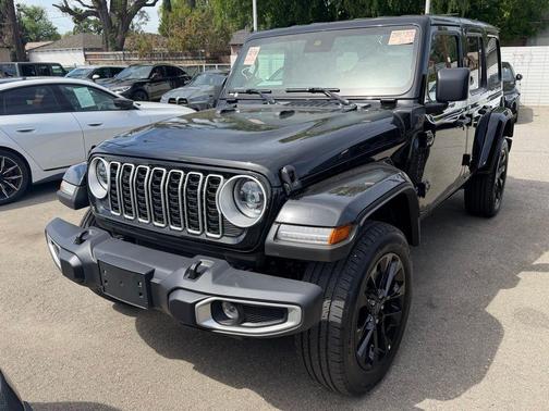 Black Clearcoat 2025 Jeep Wrangler 4xe Sahara