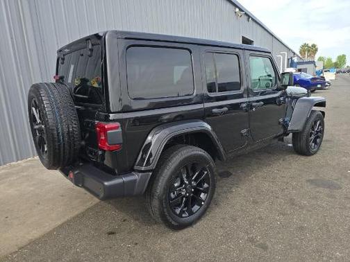 Black Clearcoat 2025 Jeep Wrangler 4xe Sahara