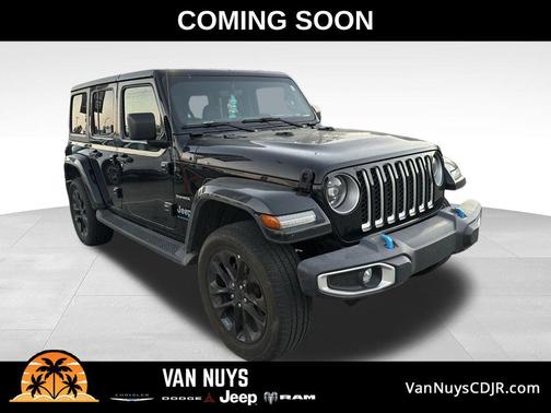 Black Clearcoat 2023 Jeep Wrangler 4xe Sahara