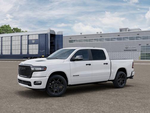 Bright White Clearcoat 2027 RAM 1500 Laramie