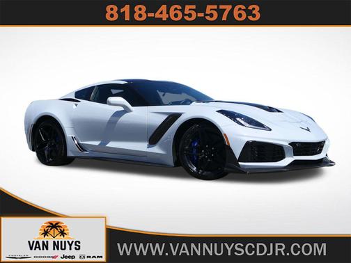 Ceramic White 2019 Chevrolet Corvette ZR1