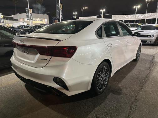 Snow White Pearl 2023 Kia Forte GT-Line