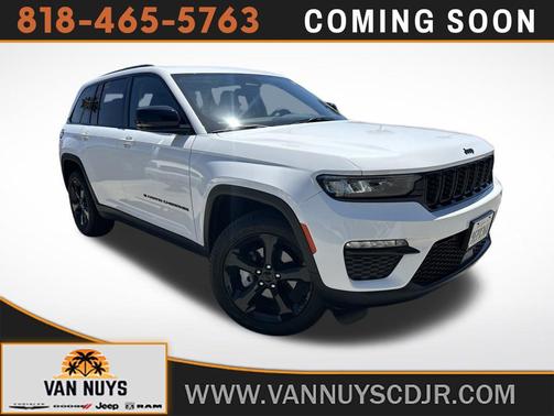 Bright White Clearcoat 2023 Jeep Grand Cherokee Limited