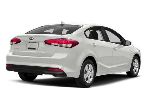 Clear White 2017 Kia Forte LX