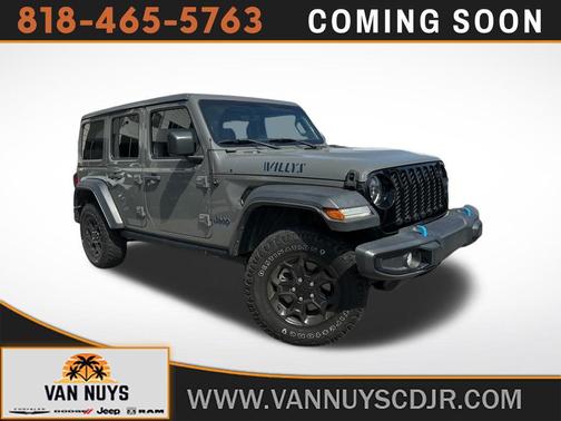 Sting-Gray Clearcoat 2023 Jeep Wrangler 4xe Base