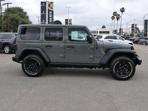Sting-Gray Clearcoat 2023 Jeep Wrangler 4xe Willys