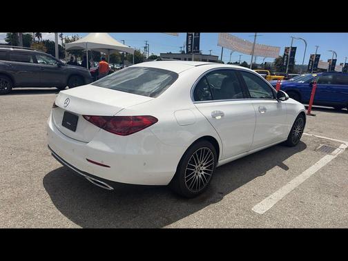 Polar White 2023 Mercedes-Benz C-Class Sedan