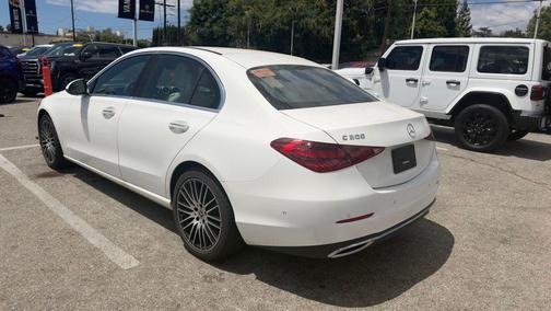 Polar White 2023 Mercedes-Benz C-Class Sedan