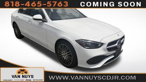Polar White 2023 Mercedes-Benz C-Class Sedan