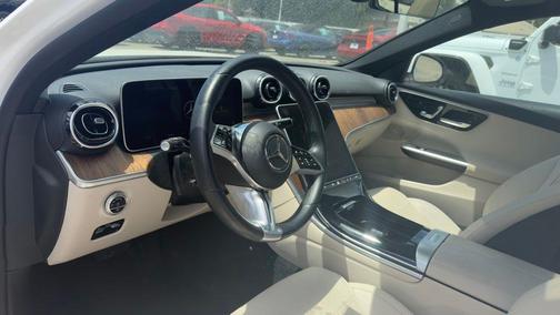 Polar White 2023 Mercedes-Benz C-Class Sedan