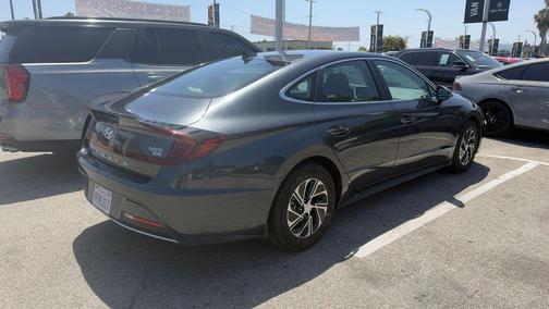 Gray 2023 Hyundai SONATA Hybrid Base