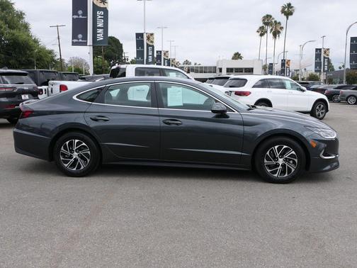 Gray 2023 Hyundai SONATA Hybrid Base