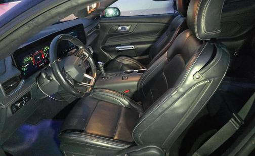 Shadow Black 2024 Ford Mustang EcoBoost Premium