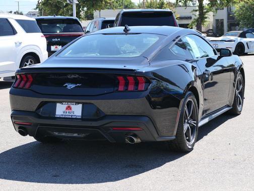 Shadow Black 2024 Ford Mustang EcoBoost Premium