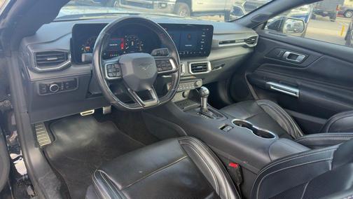 Shadow Black 2024 Ford Mustang EcoBoost Premium