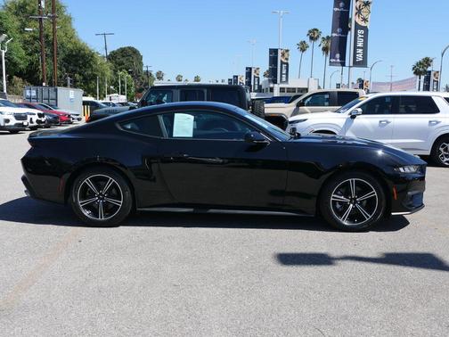 Shadow Black 2024 Ford Mustang EcoBoost Premium