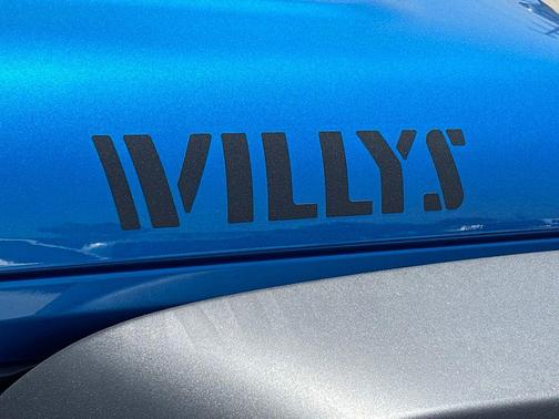 Hydro Blue Pearl Coat 2026 Jeep Wrangler Willys